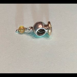 Pandora Retired RARE  Buttercup Dangle Charm
